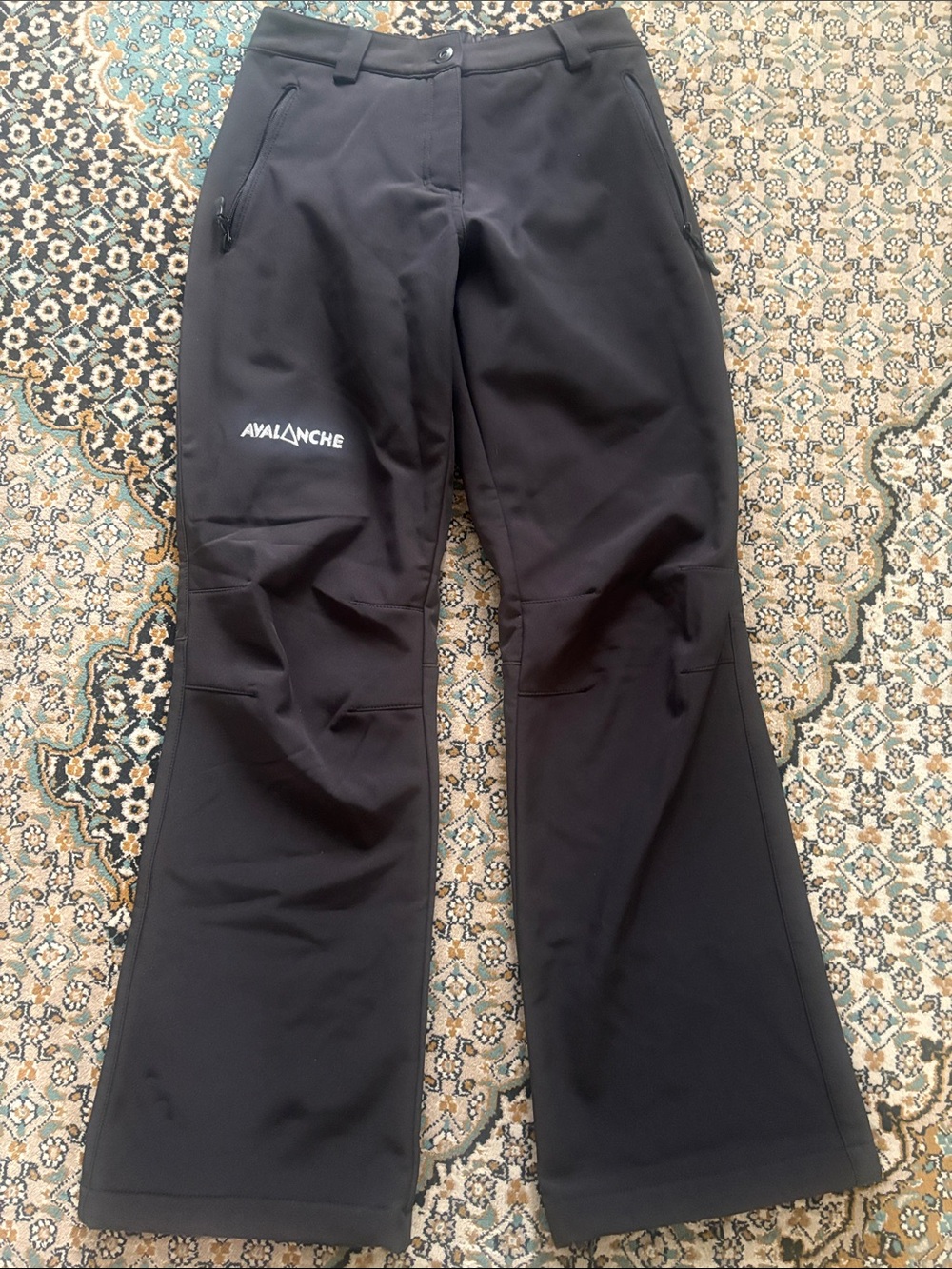 Avalanche Black Snow/Ski Pants
